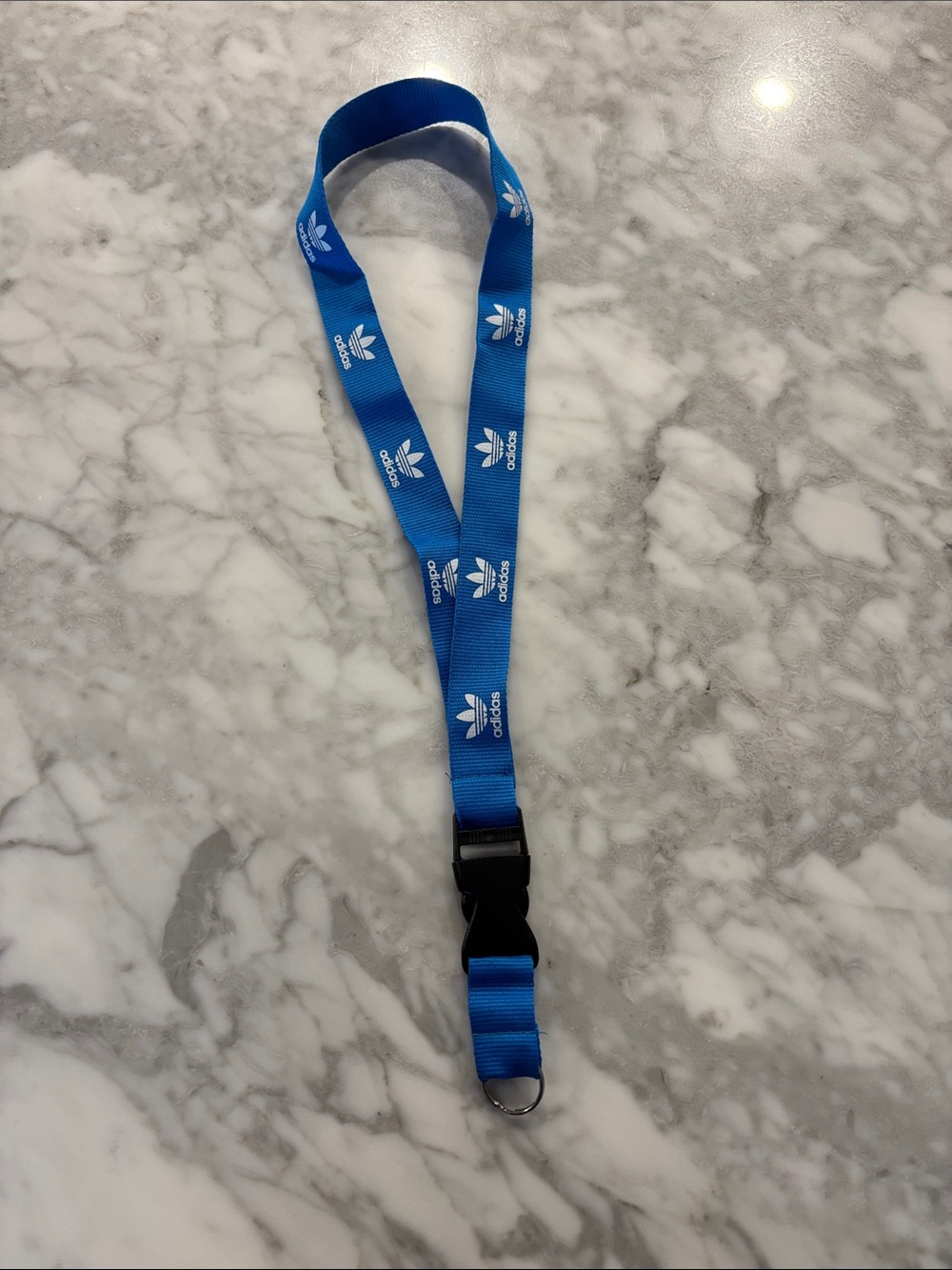 Adidas OG Blue Logo Lanyard